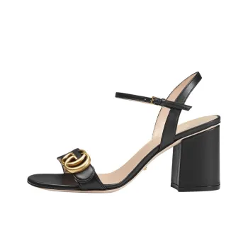 GUCCI Marmont 75mm Leather Sandals