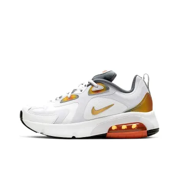 Nike Air Max 200 SE 'White Orange Gray' GS