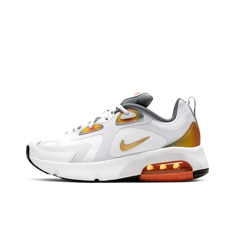 Nike Air Max 200 SE 'White Orange Gray' GS-0