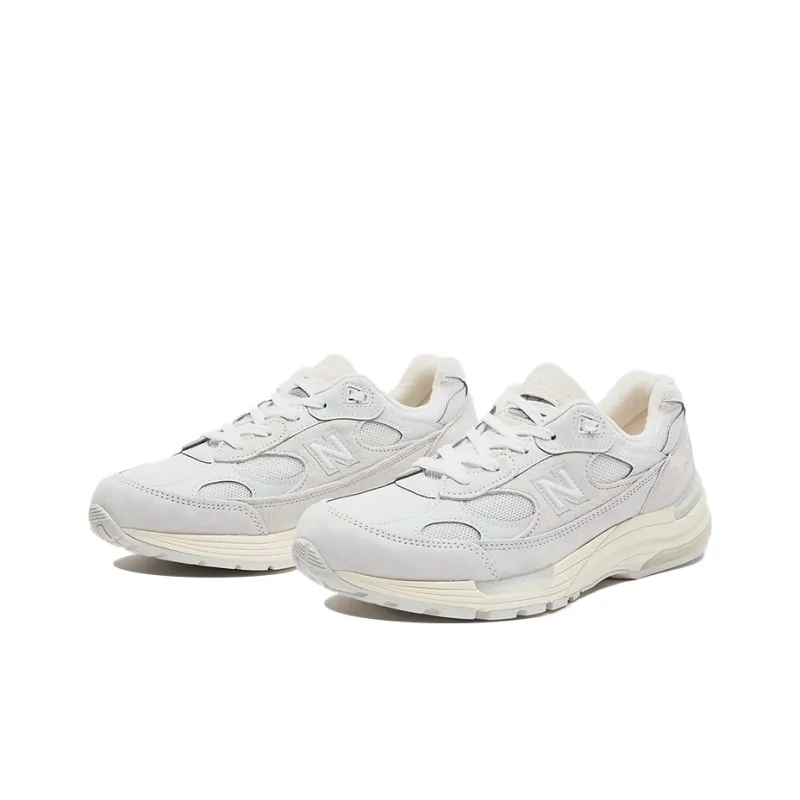 New Balance 992 White Silver 2021-2