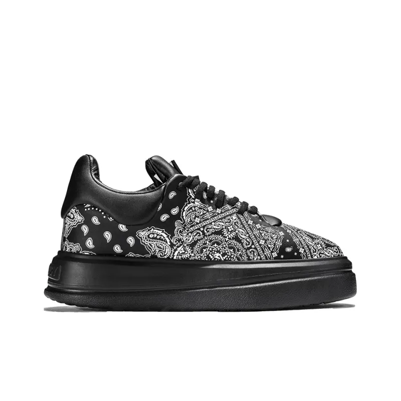 NORVINCY Stylish Skateboarding Shoes Unisex Black-2
