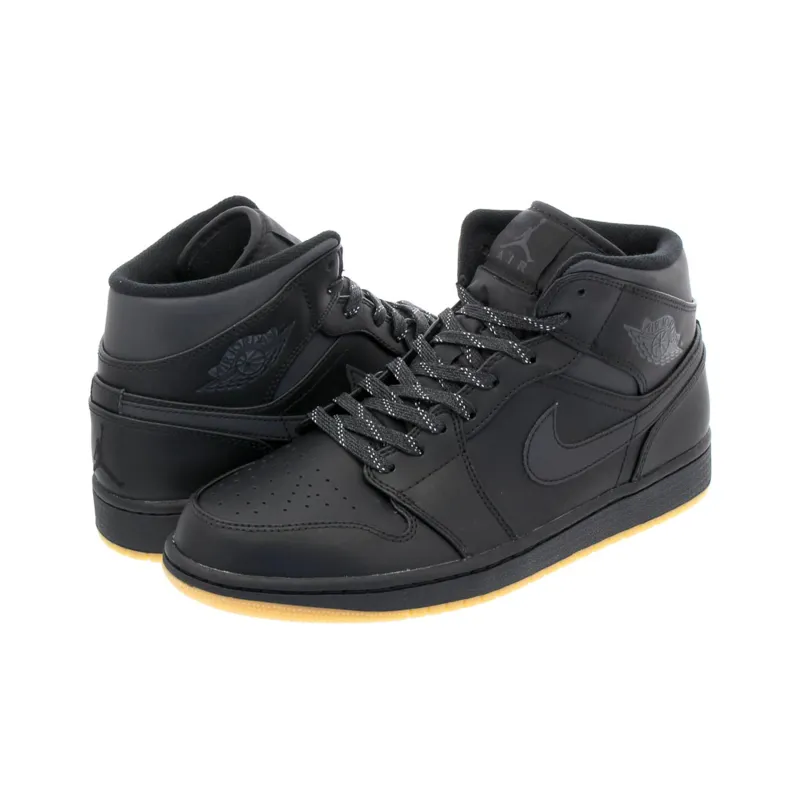 Jordan 1 Retro Mid Winterized Black Anthracite-2