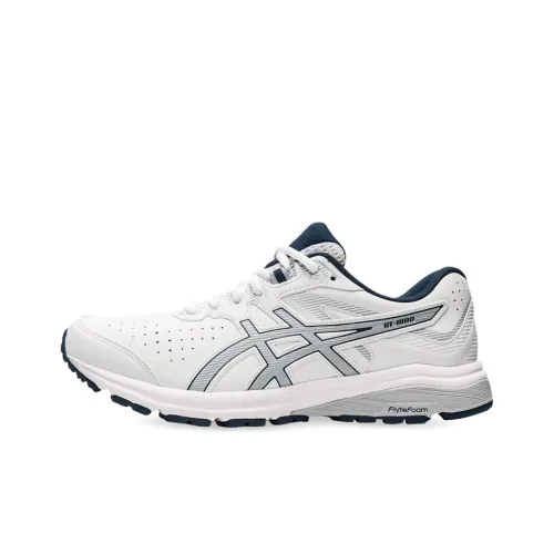 Asics GT-1000 Leather Running Shoes Men Low-Top White/Blue