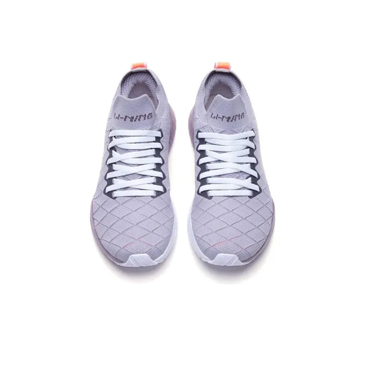 LiNing Cloud 5 V Shield Cushioned Anti-Slip And Wear-Resistant Lightweight Low-Top Running Shoes Women's Purple-2