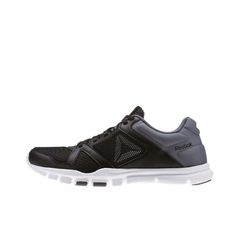Reebok Yourflex Trainette Breathable Lightweight Low-Top Running Shoes Women's Black Gray-0