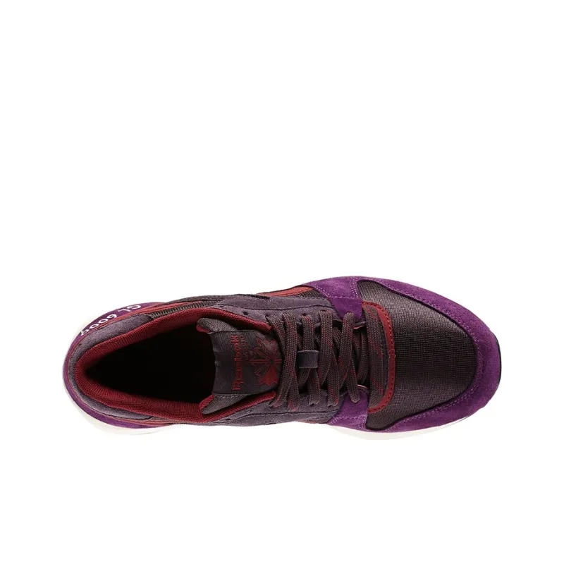 Reebok Gl 6000 Ww Night Violet Breathable Lightweight Low-Top Running Shoes Women's Purple-3