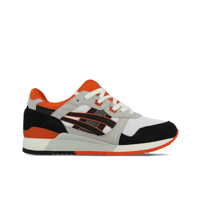 Asics Gel-Lyte 3 Anti-Slip Wear-Resistant Low-Top Running Shoes Men's Black Orange-1