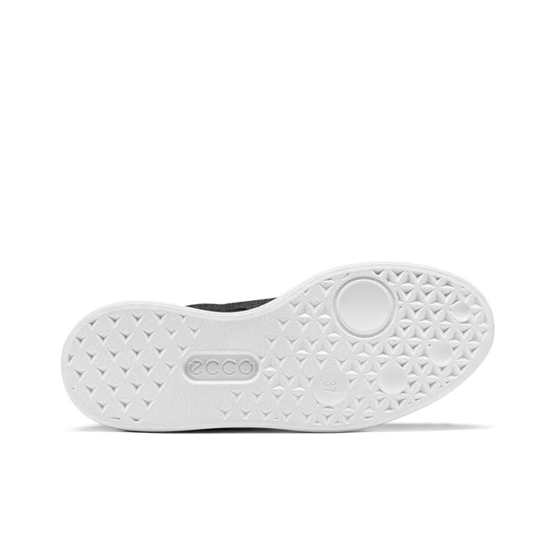 Ecco Skateboard Shoes Women's Black-4