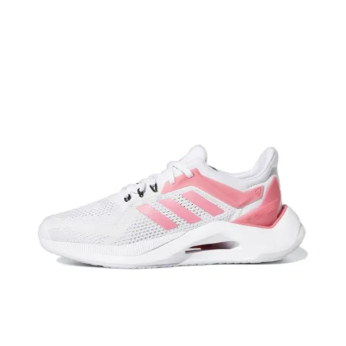 Adidas Alphatorsion 2.0 Running Shoes Women's Low-Top Pink/White