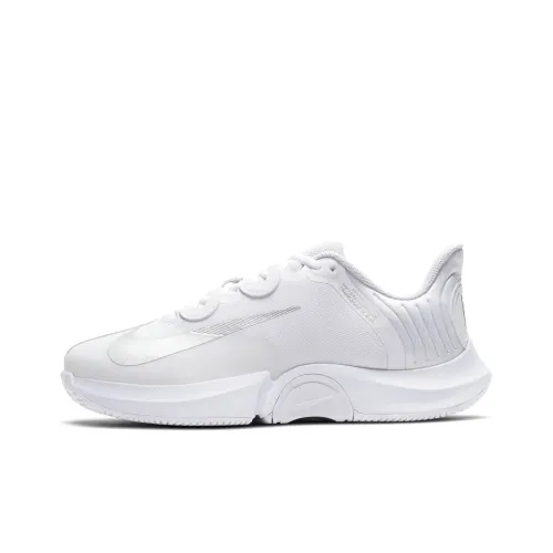 Nike Court Air Zoom GP Turbo White Metallic Silver Women's