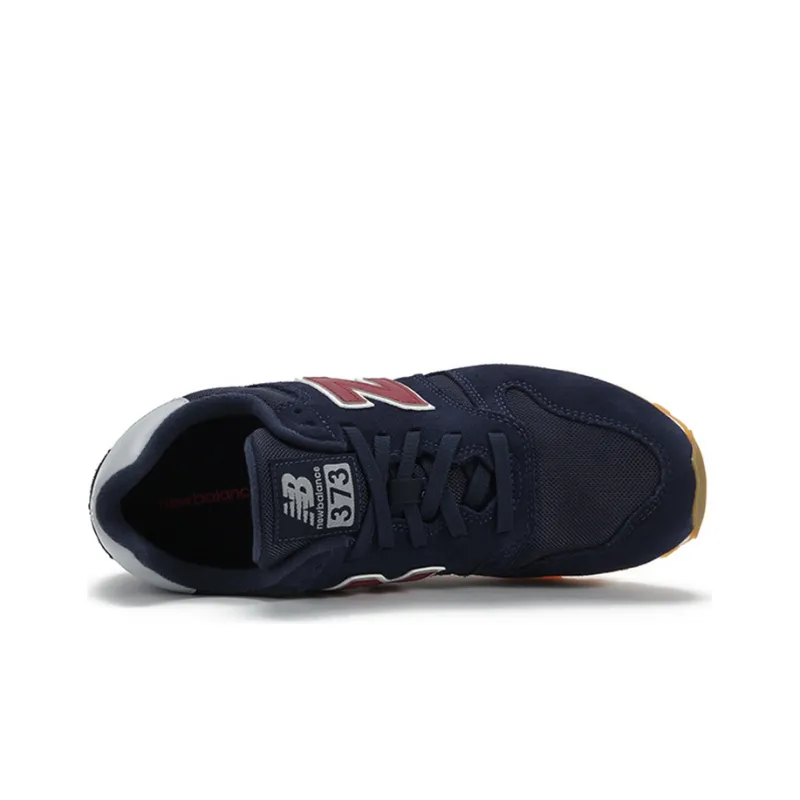 New Balance 373 Lightweight Breathable Casual Navy Blue-1
