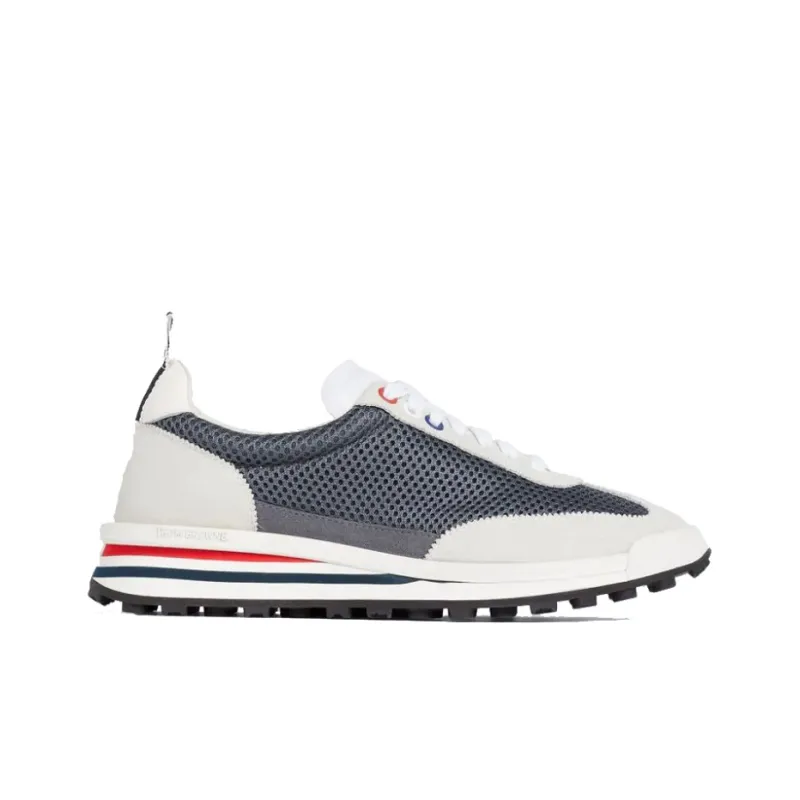 THOM BROWNE· Shock Absorbers Slip Resistant, Abrasion Resistant, Lightweight Low Top Casual Shoes Women's Dark Gray-1