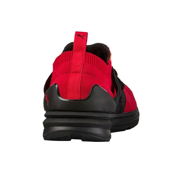 PUMA BOG Limitless Lo EvoKNIT Running Shoes Men Low-Top Red-4
