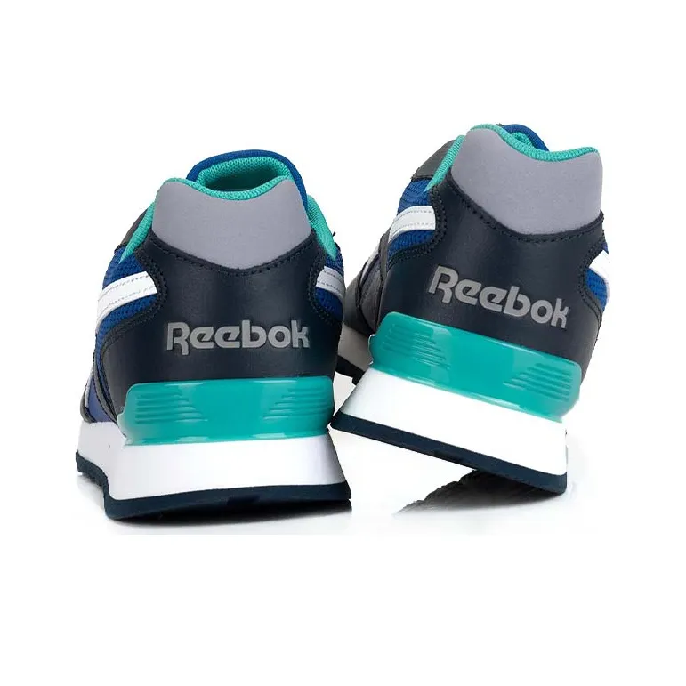 Reebok Classic Harman Running Shoes Women's Low-Top White/Blue/Black-3