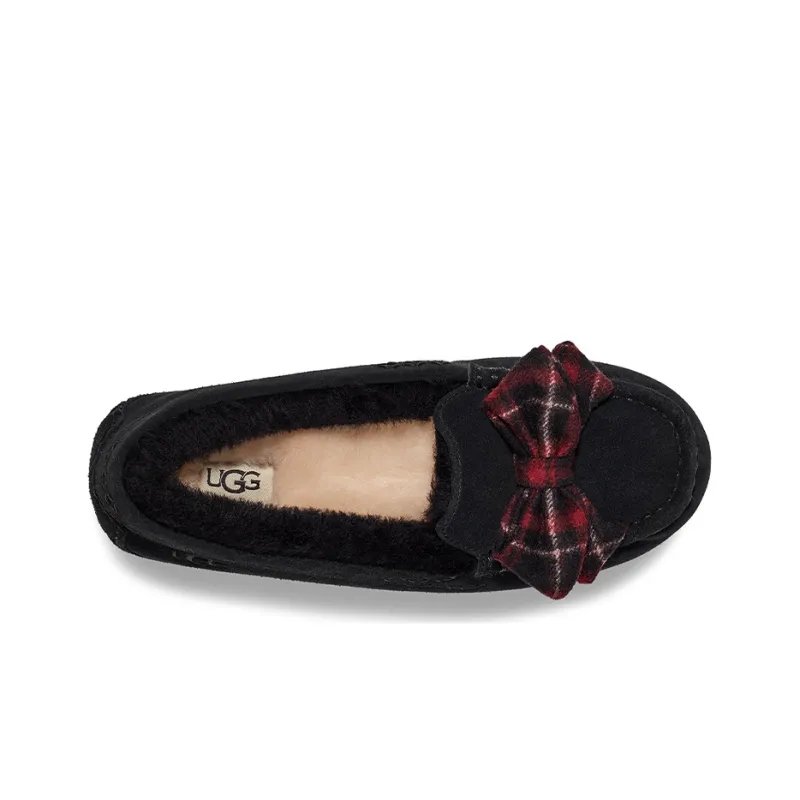 UGG Ansley Plaid Bow 'Black' Women's-4