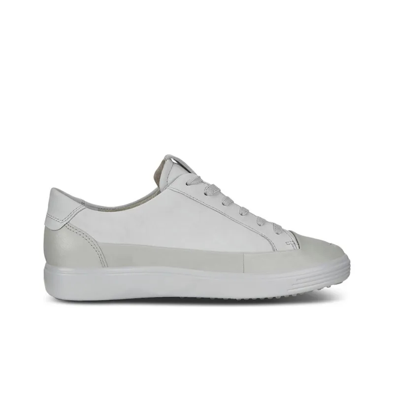 Ecco Soft 7 Skateboard Shoes Women's Low Top Gray-1