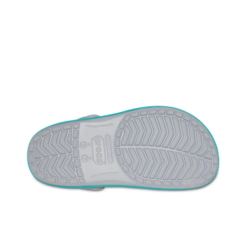 Crocs Crocband Zipper Band Clogs 'Grey Aqua'-6