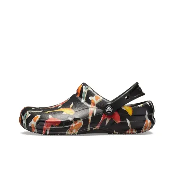 Crocs Bistro Graphic Clogs 'Black Multi'