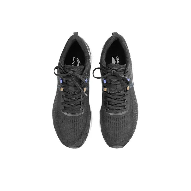 LiNing Red Hare 4 Cushioning Anti Slip Wear Resistant Breathability Low Top Casual Shoes Men's Black-3