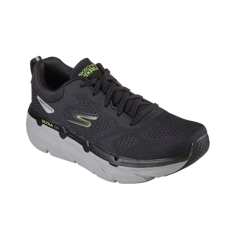 Skechers Max Cushioning Low Top Running Shoes Men's Black-2