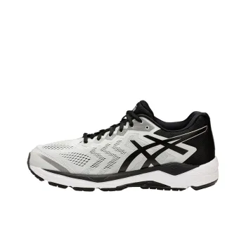 Asics Gel-Fortitude 8 Durable Breathable Low-Top Running Shoes Men's White Black 2E-Width