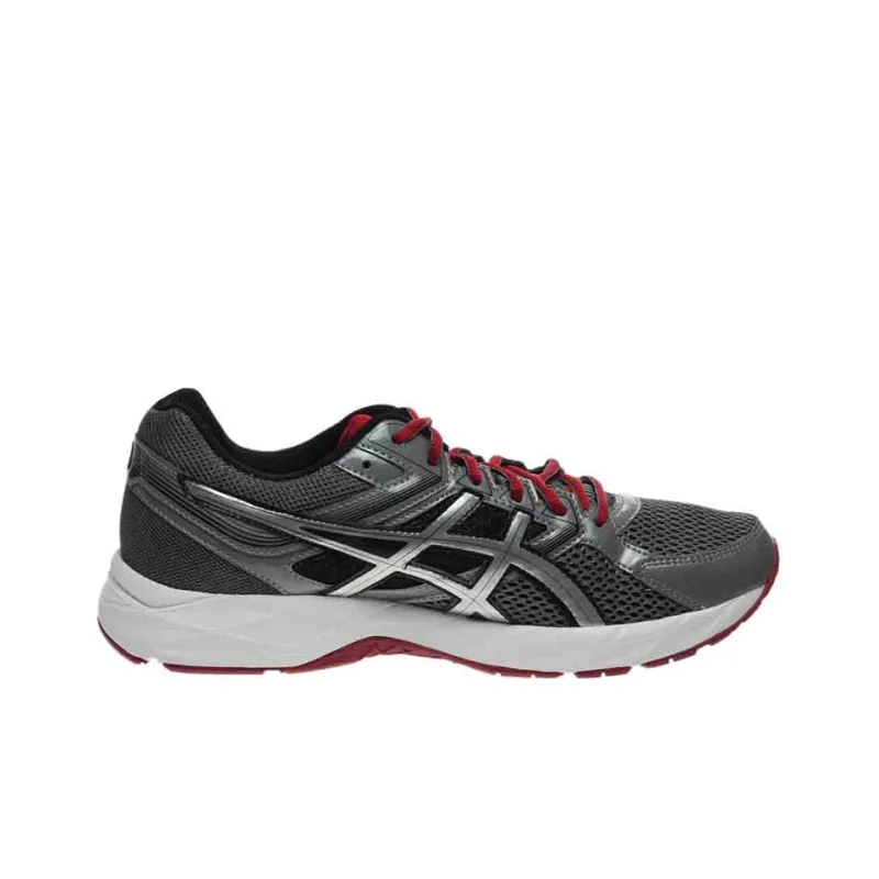 Asics Gel-Contend 3 Anti-Slip Wear-Resistant Low-Top Running Shoes Men's Smoke Gray Silver-1