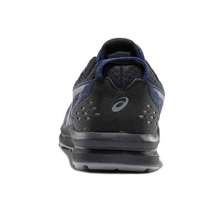 Asics Frequent Trail Lightweight Wear-resistant And Non-slip Low-Top Running Shoes Men's Blue-3