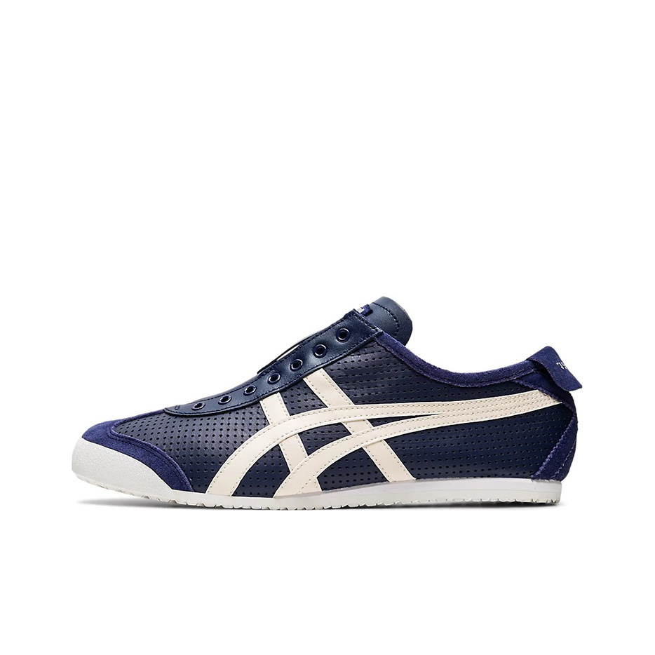 bebcdrshop trends onitsuka tiger mexico 66 slip on navy POIZON