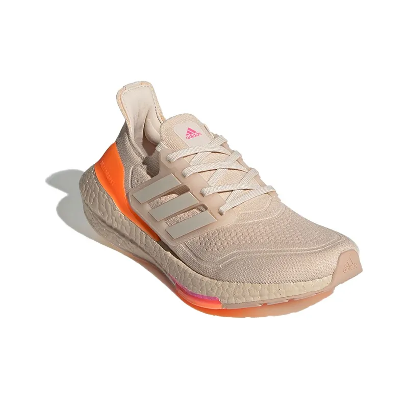 Adidas Ultra Boost 21 Halo Ivory Ultra Pop Women's-2