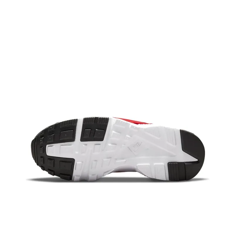 Nike Huarache Run Dark Smoke Grey University Red GS-5