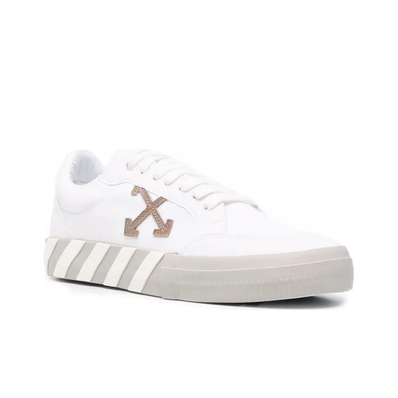 OFF WHITE Vulc Low Eco Canvas White Grey-1