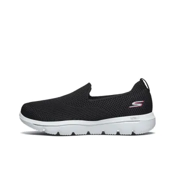 Skechers Go Walk Evolution Ultra Loafers Black/White Women's