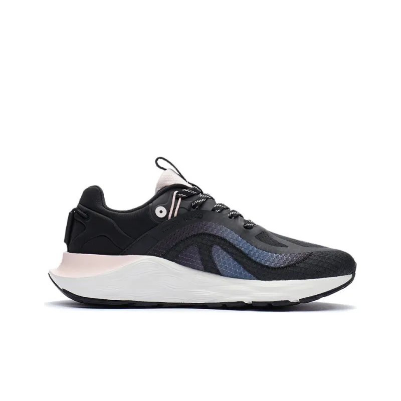 LiNing Yufeng Cushioning Rebound Low Top Running Shoes Women's Black-1
