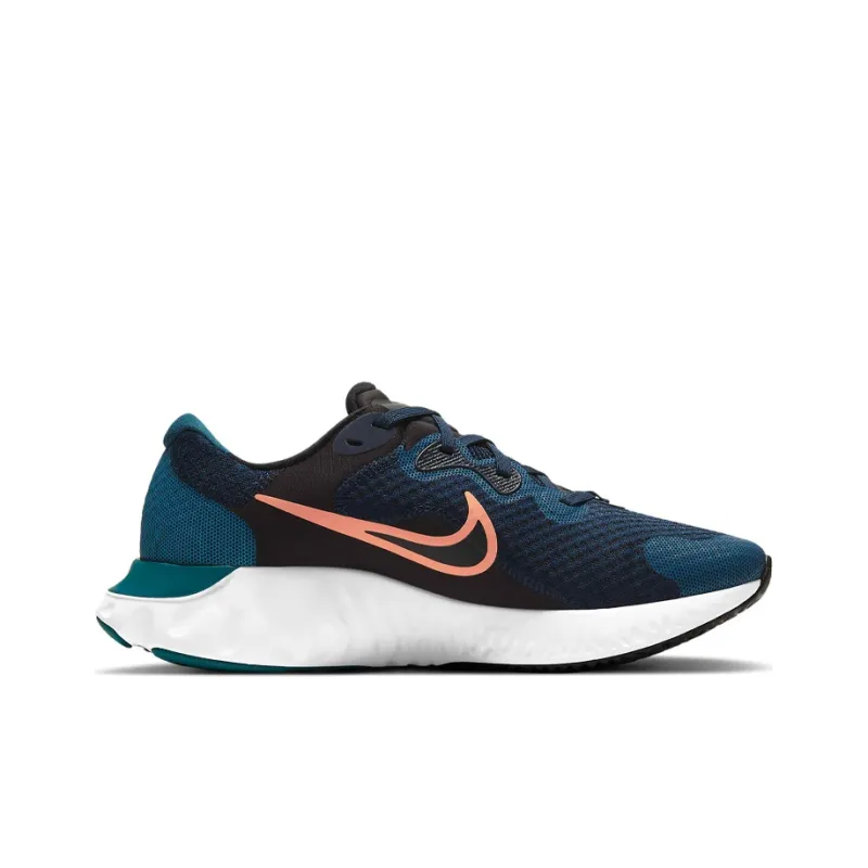 Nike Renew Run 2 Obsidian Bright Mango-1