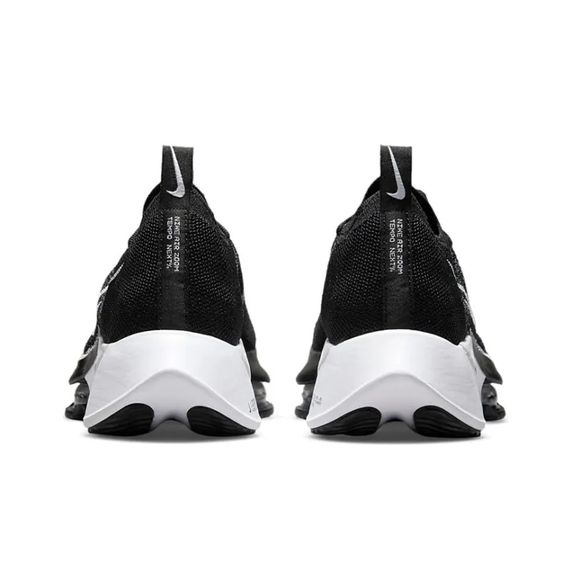 Nike Air Zoom Tempo Next% Flyknit Black White Women's-4