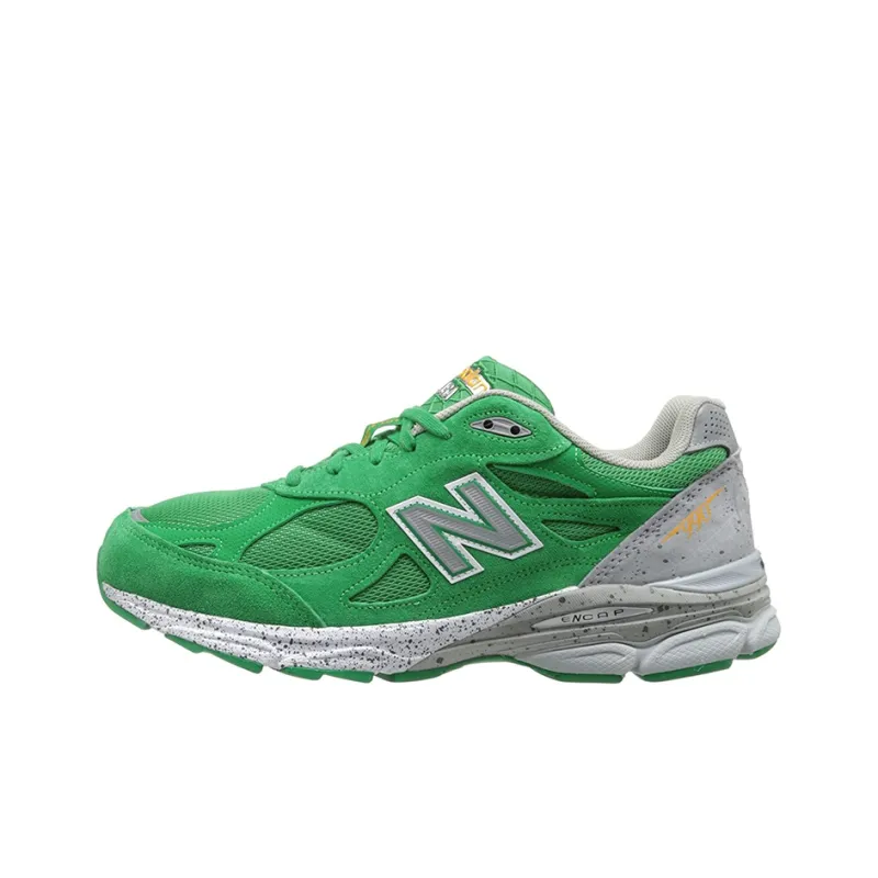 New Balance 990v3 MiUSA Boston Marathon Boston Green White-0
