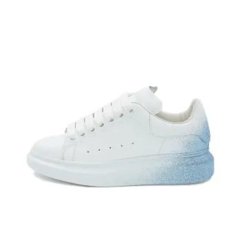 Alexander McQueen Oversized Sneakers 'White Blue' Women's