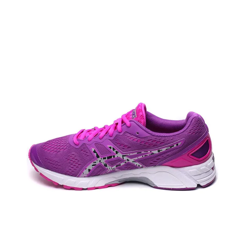 Asics Gel-DS Trainer 19 Breathable Lightweight And Wear-Resistant Low-Top Running Shoes Women's Purple Gray-0