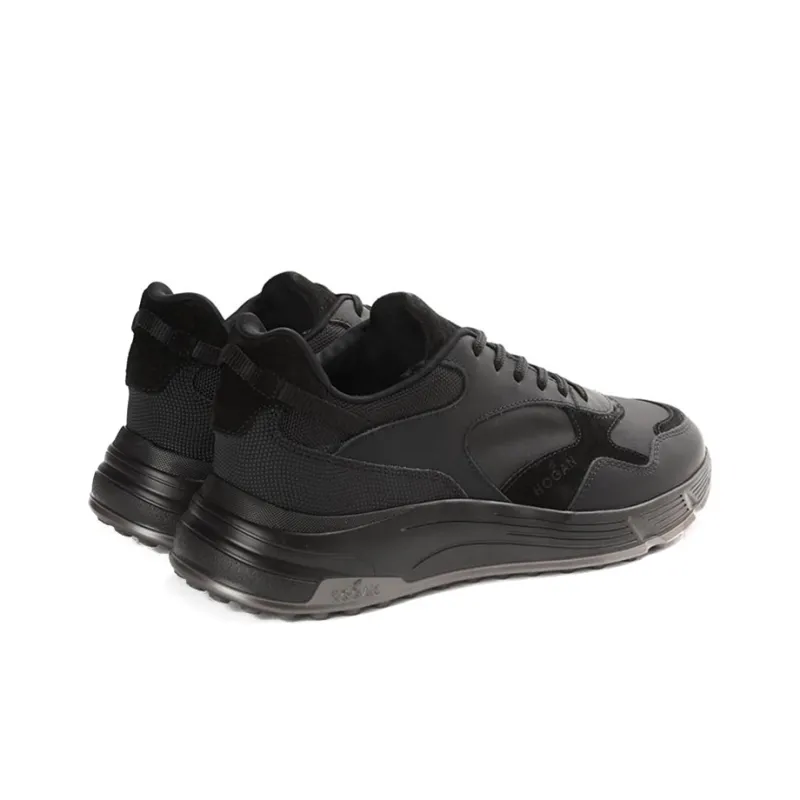 HOGAN Hyperlight Low Top Casual Shoes Men's Black-3