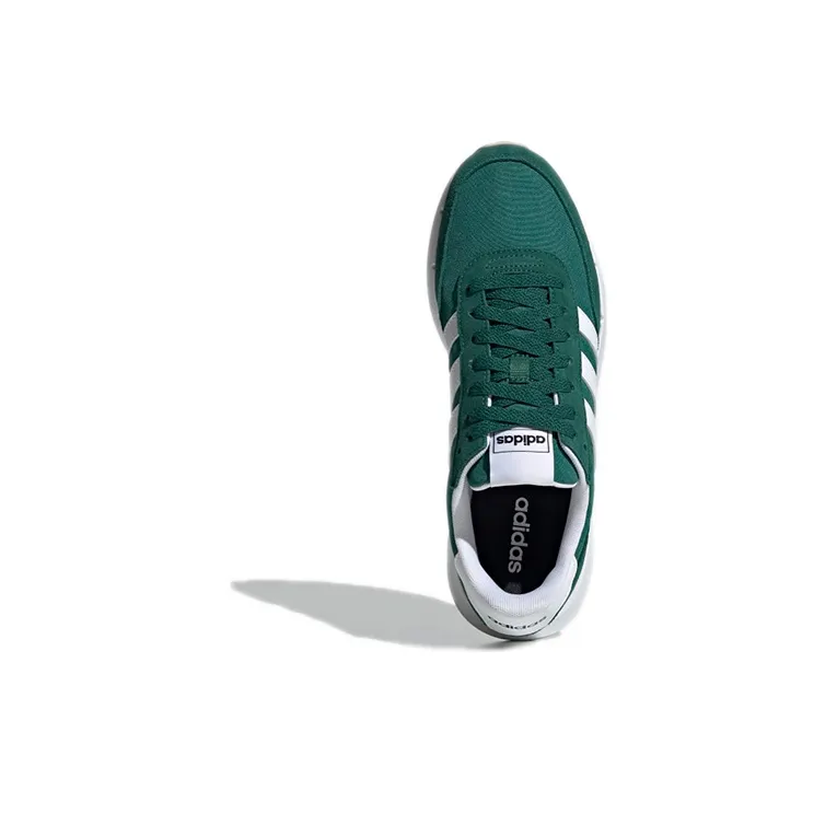 Adidas Run 60s 2.0 Collegiate Green Cloud White Metal Grey-4