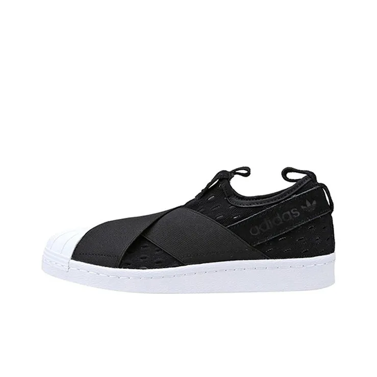 Adidas Superstar Slip On Rita Ora Black White Women's-0