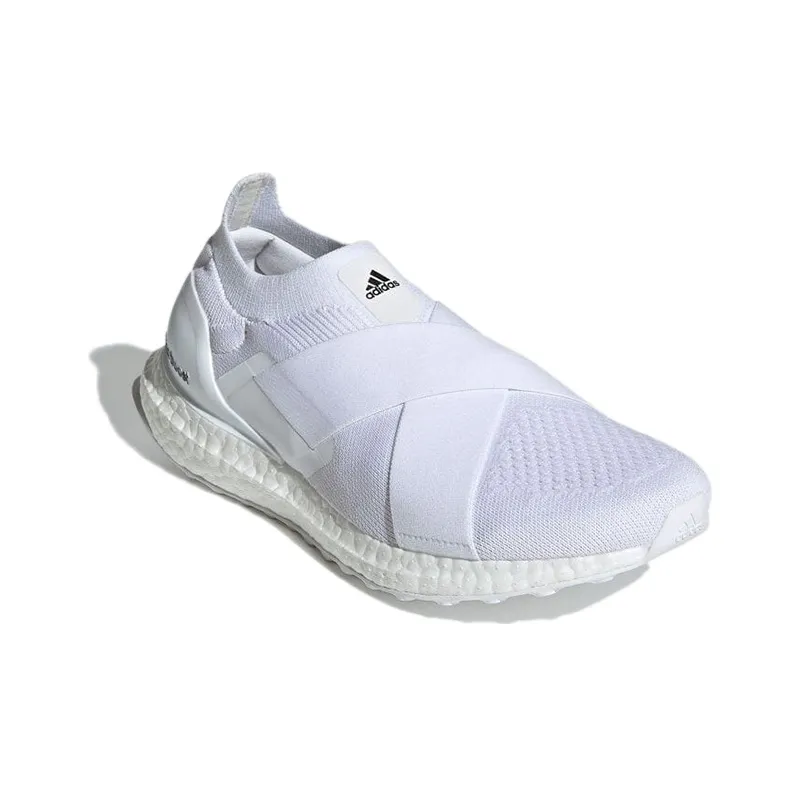 Adidas Ultra Boost Slip On Dna White Acid Orange Women's-2