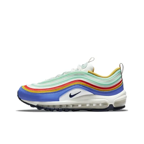 Nike Air Max 97 Sapphire Pistachio Frost Obsidian Women's