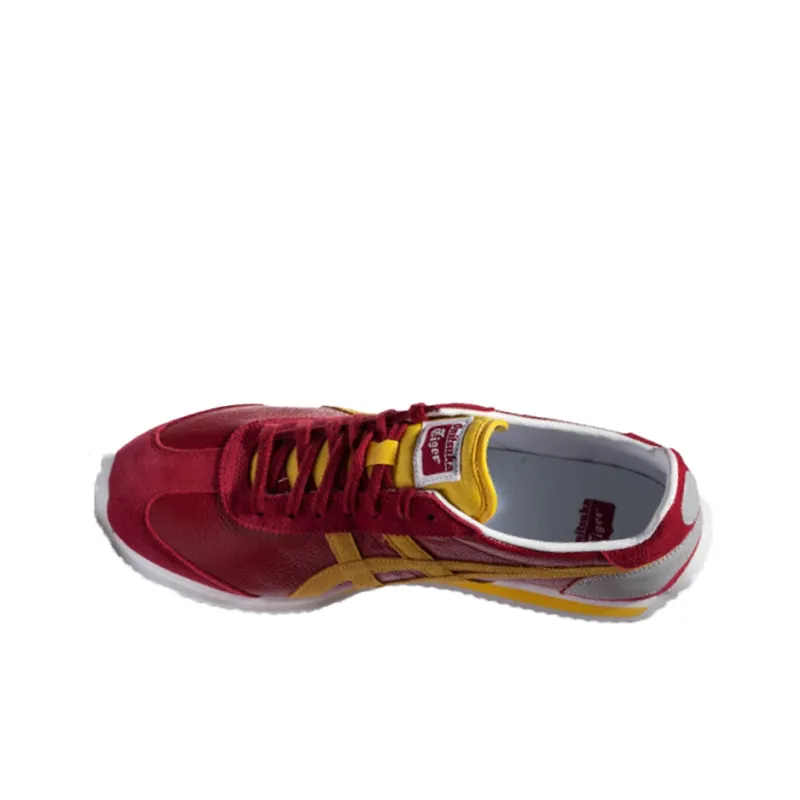 Onitsuka Tiger California 78 Non-slip Breathable And Wear-resistant Low-Top Casual Shoes Unisex Red Yellow-2