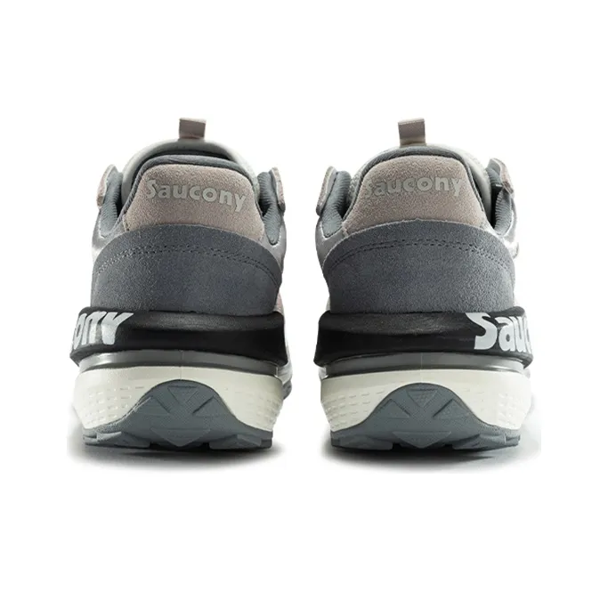 Saucony Jazz Original Cushioning Anti Slip Wear Resistant Breathability Low Top Running Shoes Men's Ecru-3