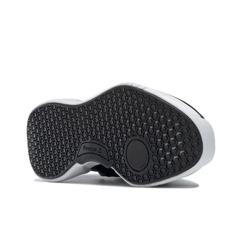 Reebok Freestyle Motion Anti-Slip Wear-Resistant Cushioning Breathable Mid-Top Running Shoes Women's Black White-4