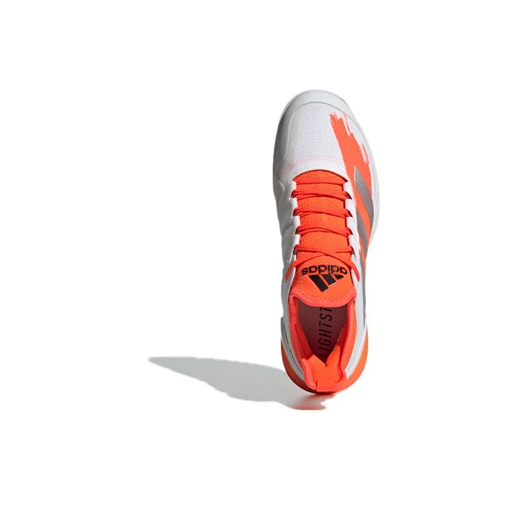 Adidas Adizero Ubersonic 4 White Solar Red-4