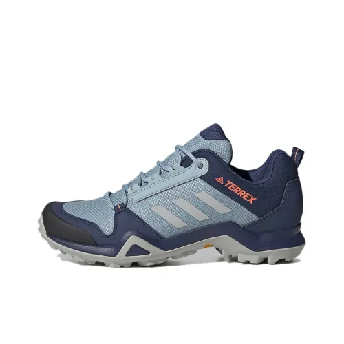 Adidas Terrex AX3 GTX Hiking / Trekking Shoes Women's Low-Top Blue/Gray