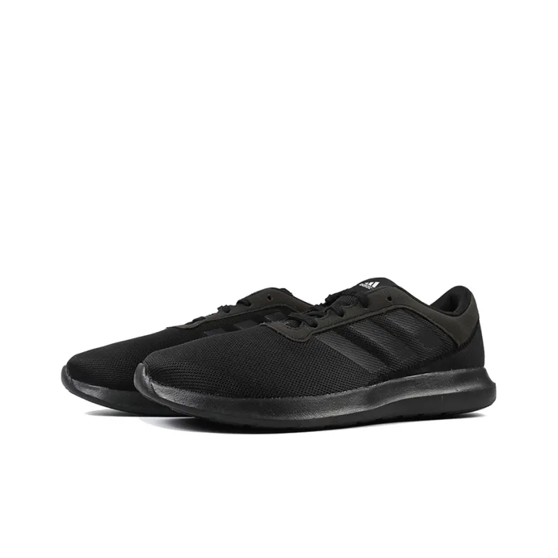 Adidas Coreracer Core Black Cloud White-2