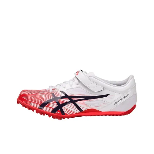 Asics Heatsprint Fr 8 Running Shoes Unisex Low-Top White/China Red